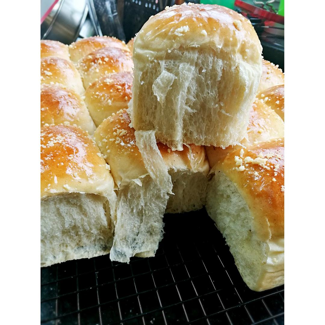 香甜松软的香蕉餐包