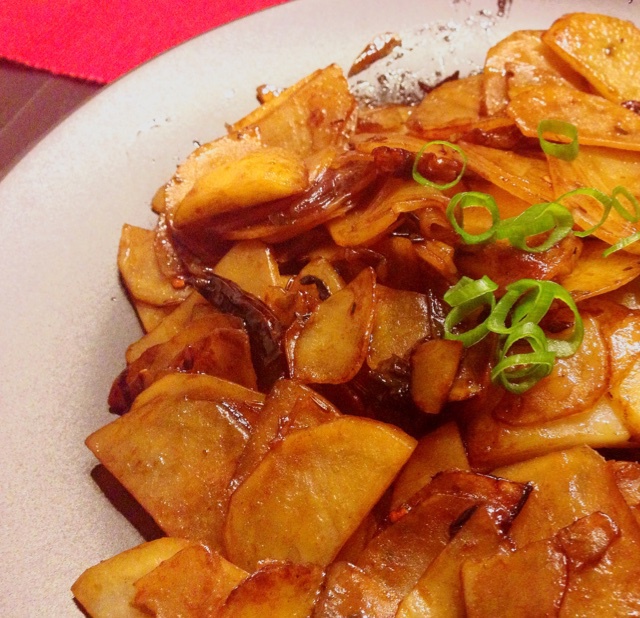 回锅土豆片（老干妈版）