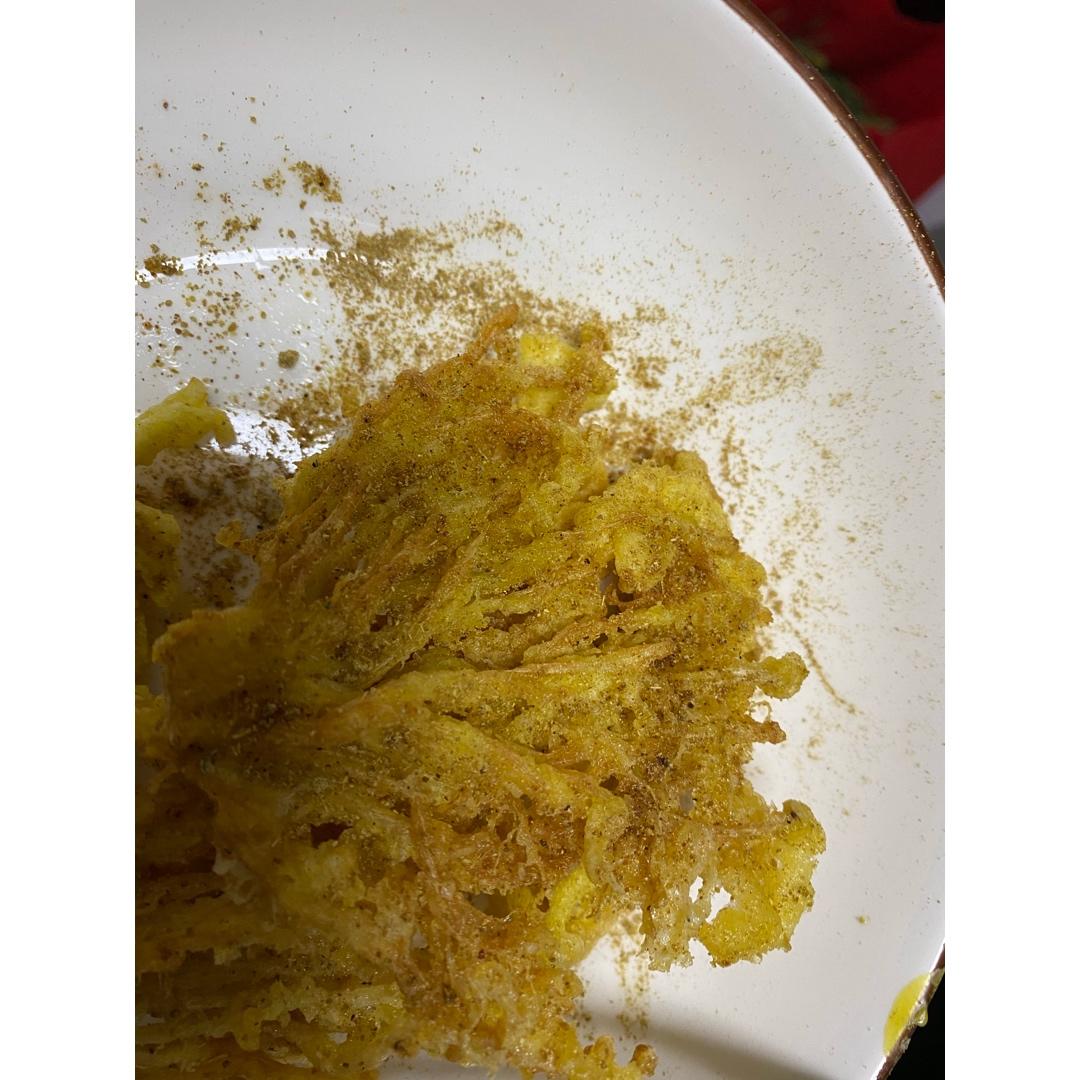 油炸椒盐金针菇