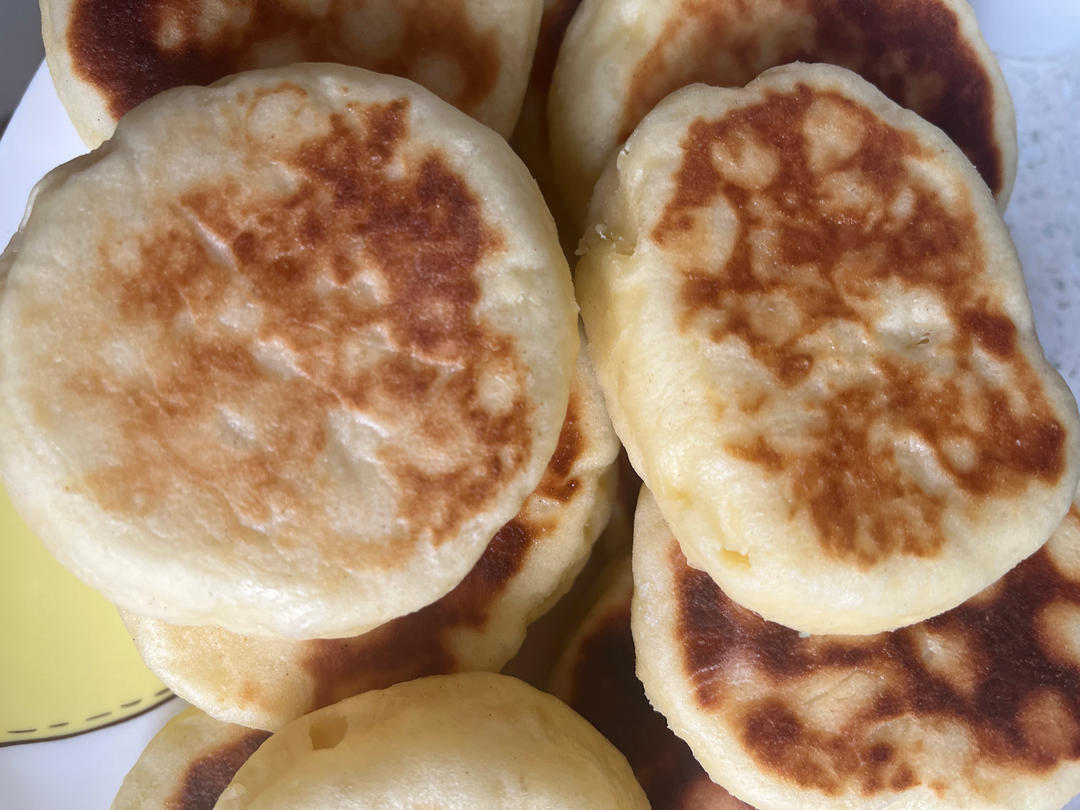 牛奶鸡蛋山药饼，适合孩子吃