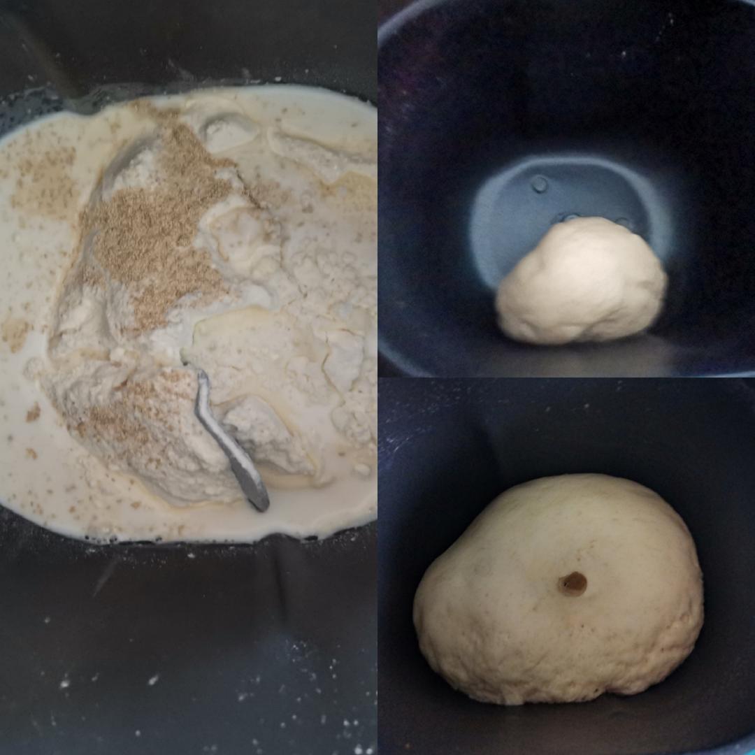 纯奶手撕吐司的做法 步骤1