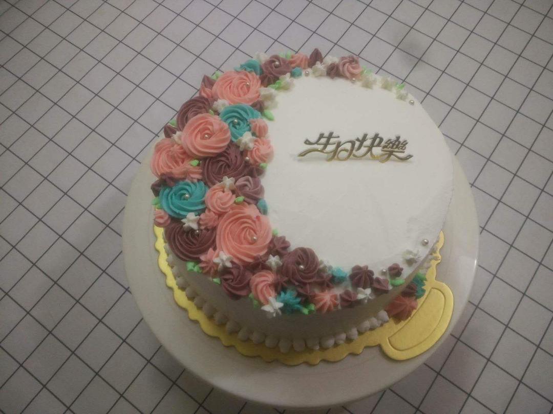 鲜花蛋糕