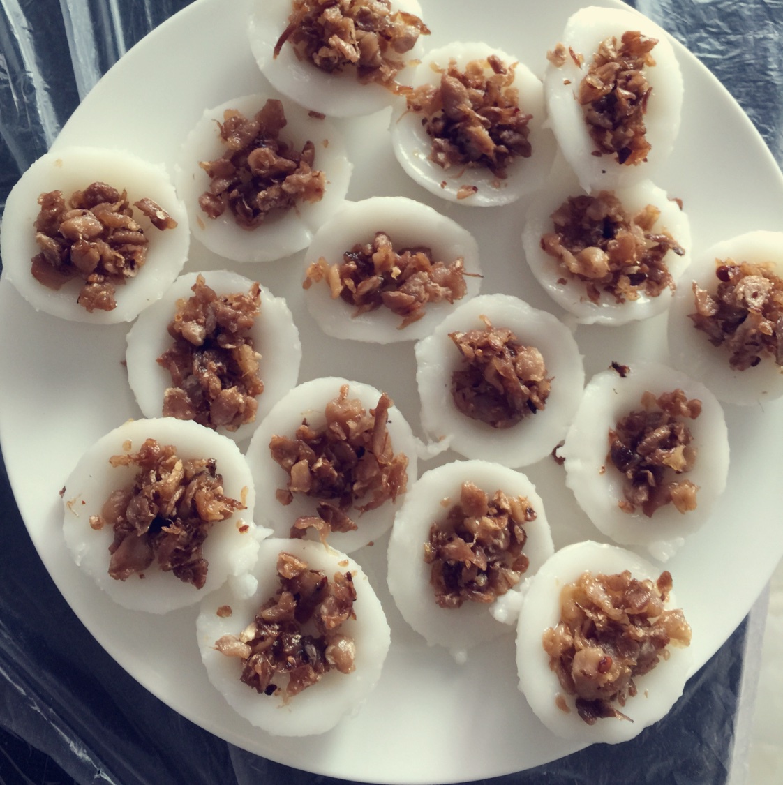 潮汕小食（咸水粿、菜脯粿）