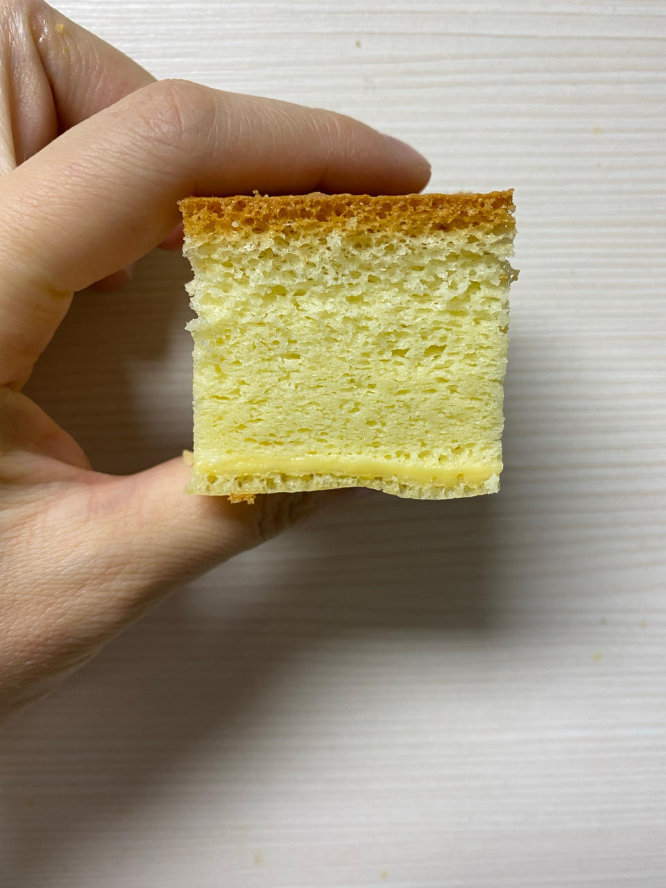 古早蛋糕（芝士夹心）