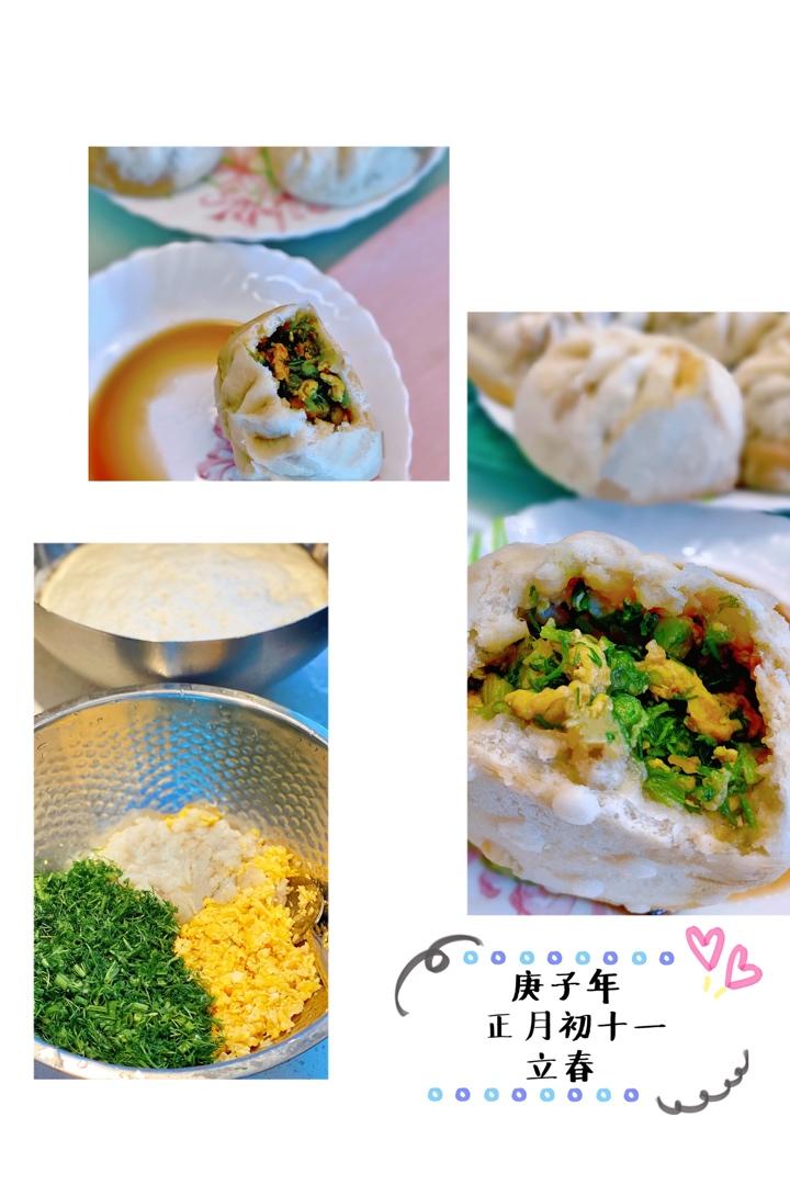 茴香馅包子