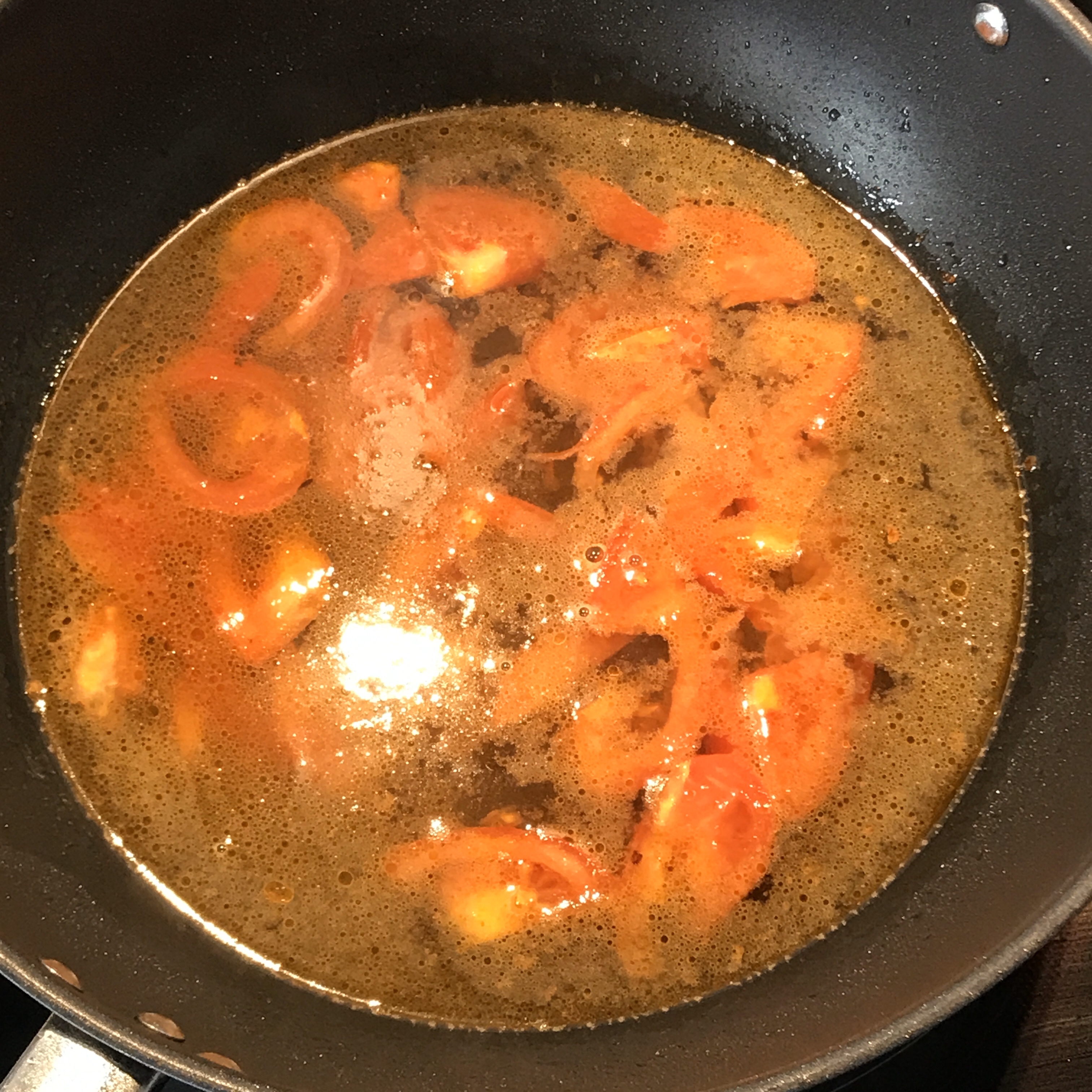我的 番茄鸡蛋汤的做法 步骤6