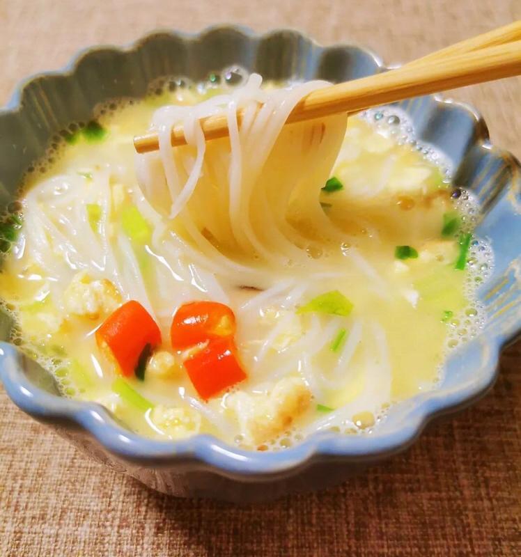 香菇鸡蛋汤面的做法