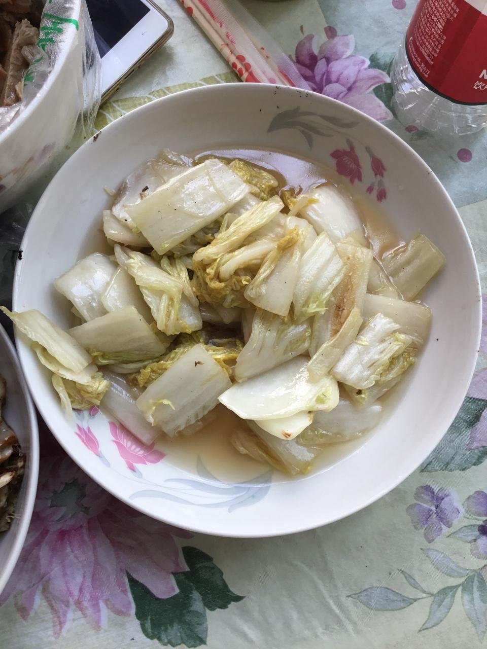 食物本身的味道—清炒白菜