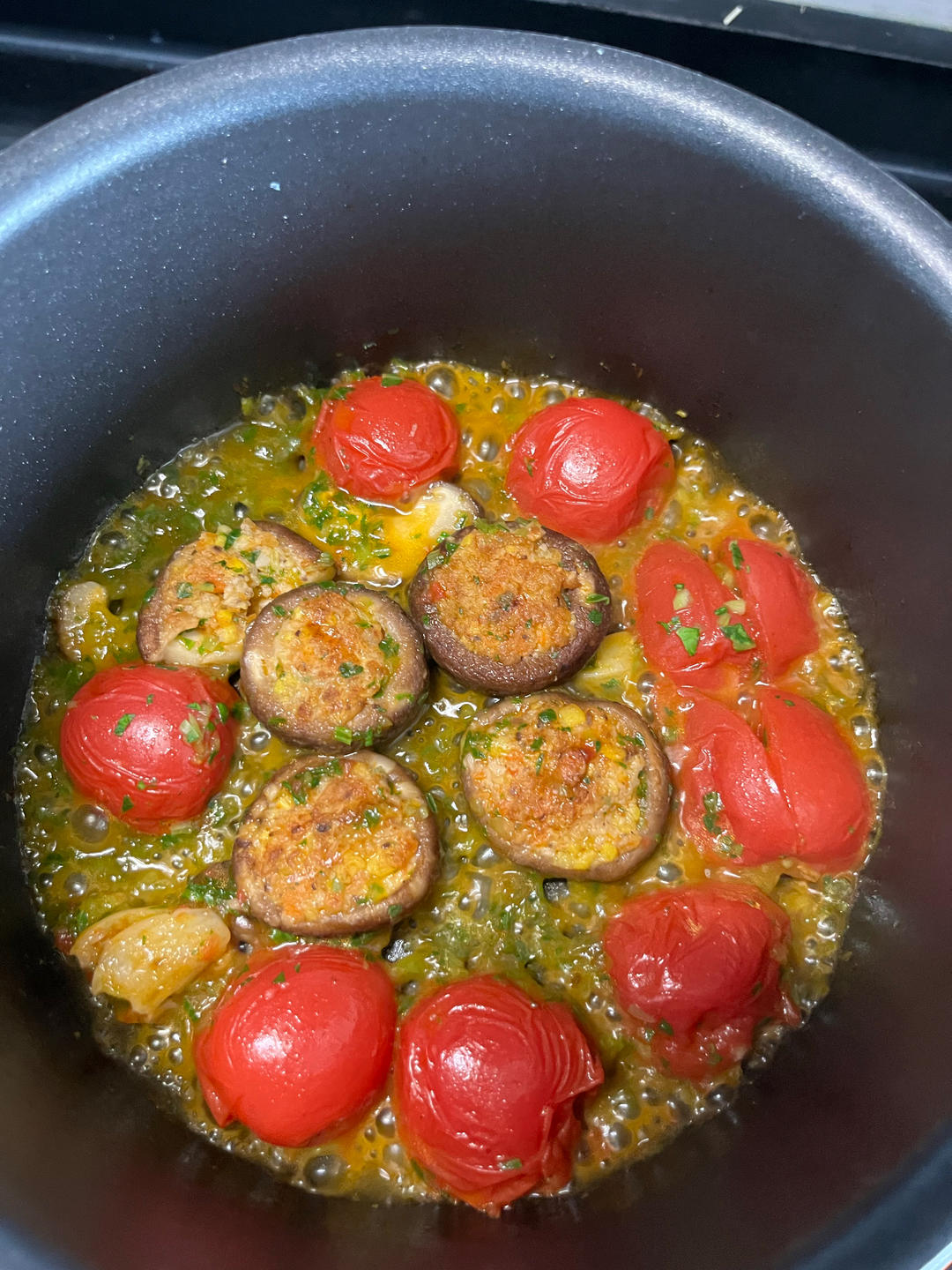 辅食-虾仁香菇酿的做法