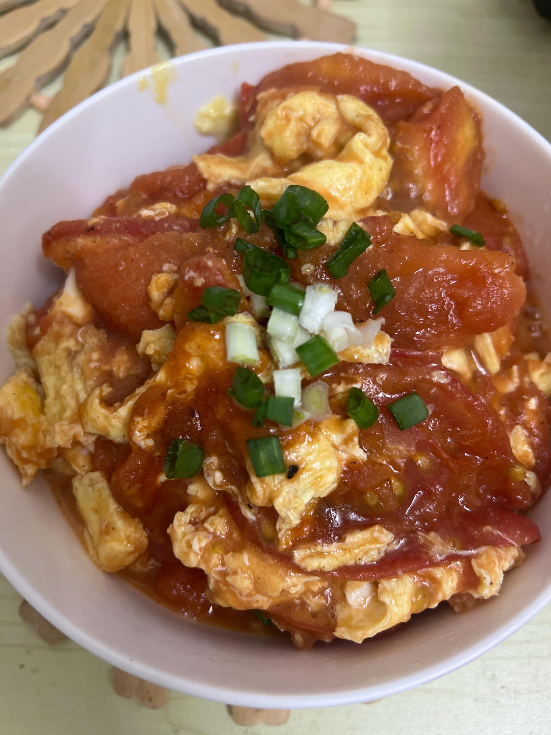 超嫩滑的番茄炒蛋