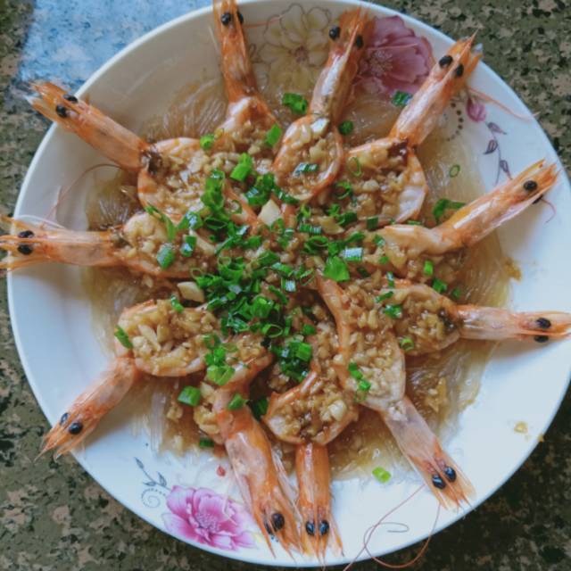 蒜蓉粉丝蒸虾