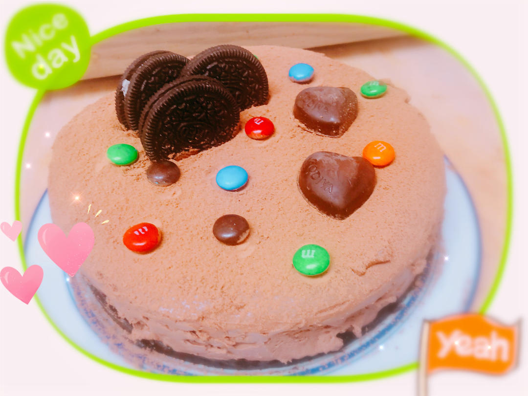 8寸巧克力慕斯蛋糕