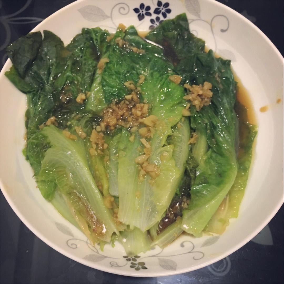 家常菜 蚝油生菜