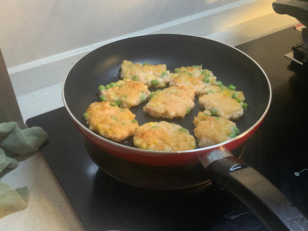 老少皆宜的虾饼，现在学晚上就能吃上！🍤