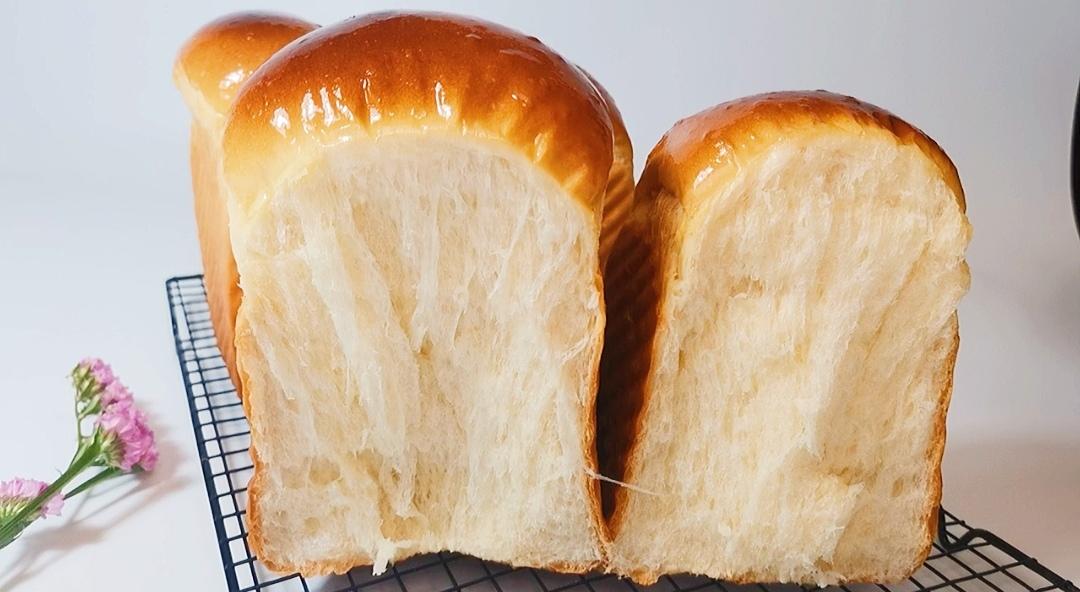 纯奶手撕吐司的做法 步骤1
