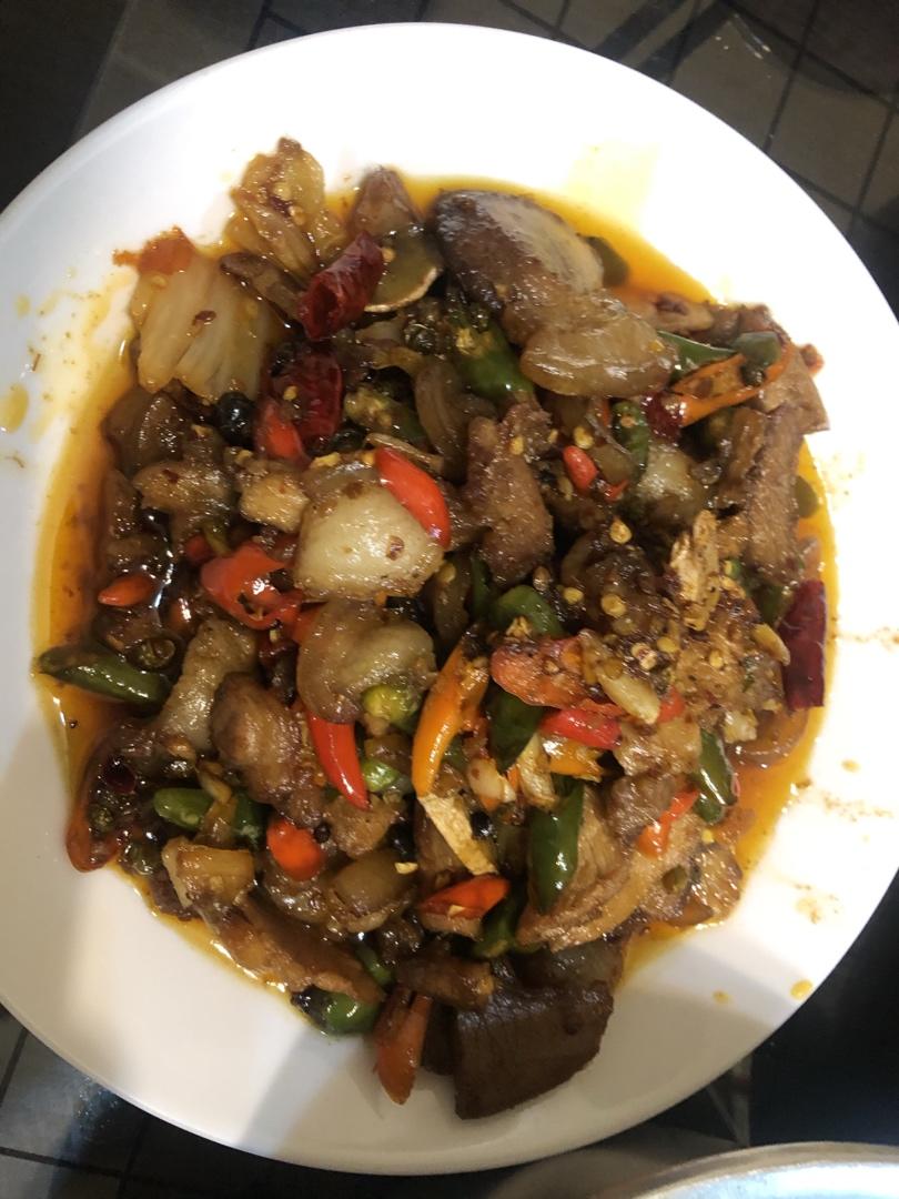 请给我十碗米饭的米饭杀手！辣椒炒肉！（小炒肉）