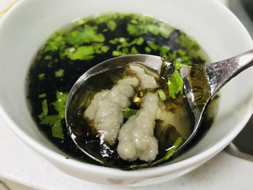 地方小吃 - 一碗清汤瘦肉丸