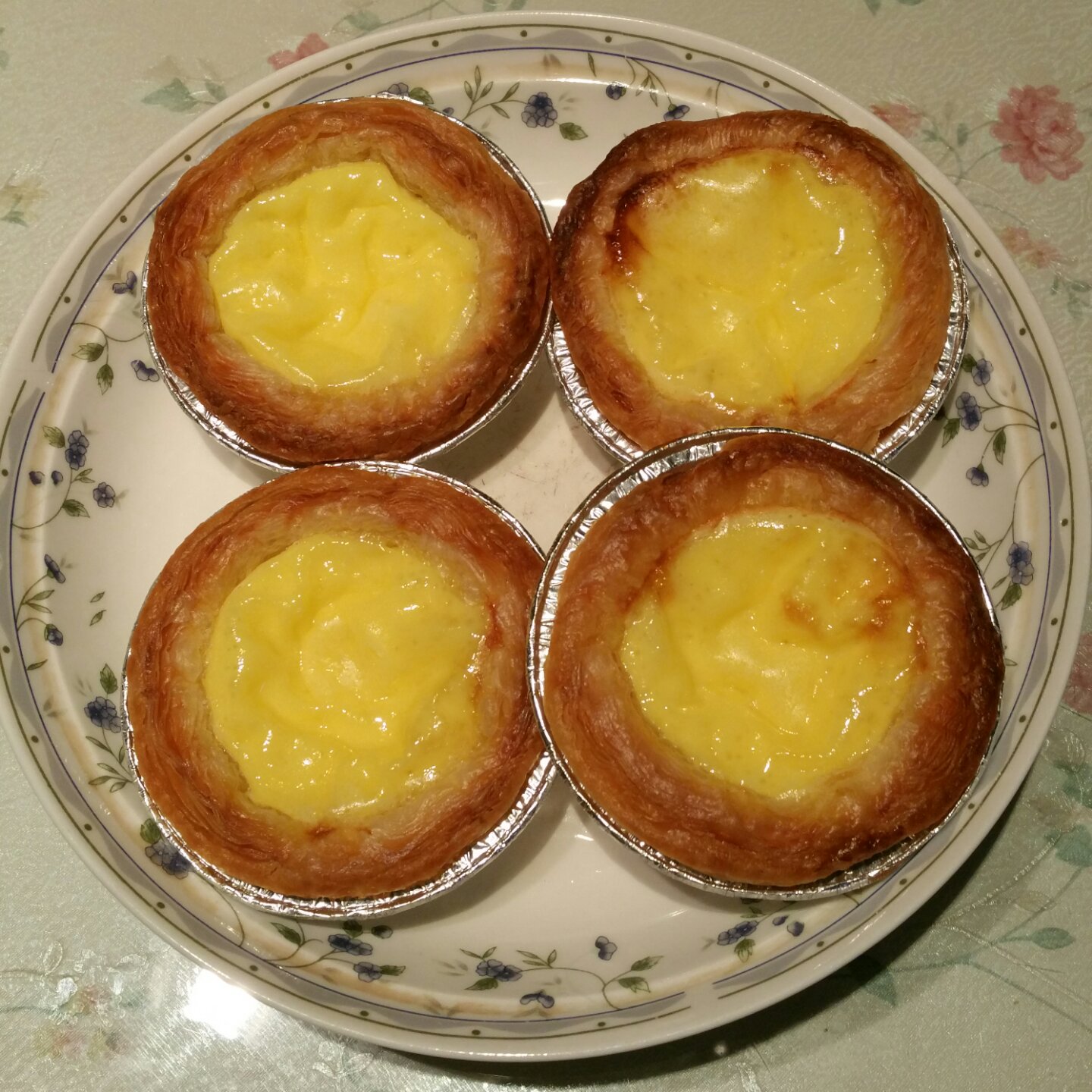 不加淡奶油蛋挞
