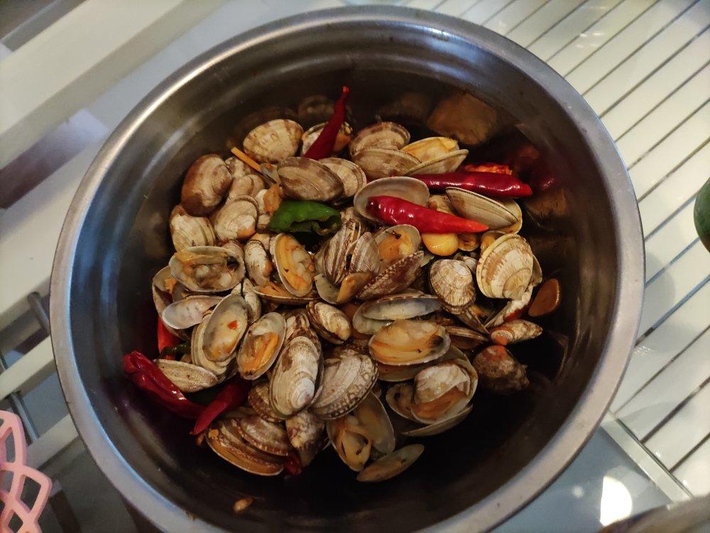 爆炒花蛤
