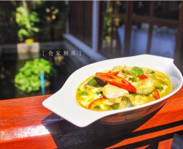 绿咖喱鸡（Green Curry with Chicken）的做法