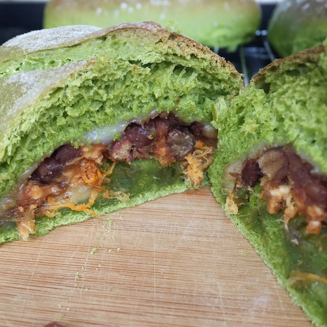 麻薯夹心可可（抹茶）软欧