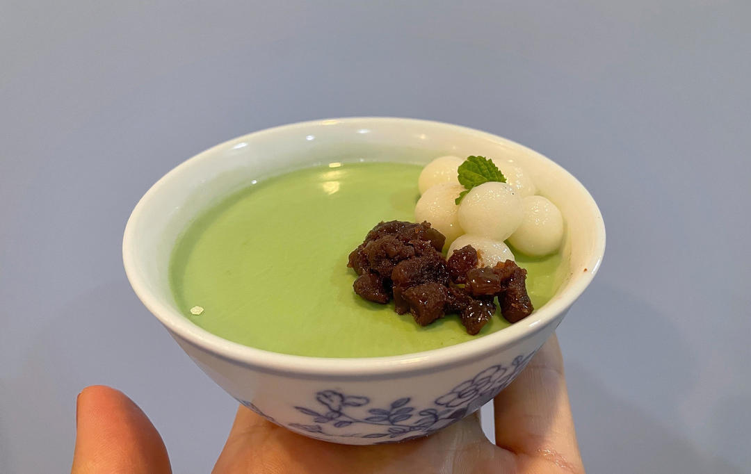 抹茶豆腐布丁