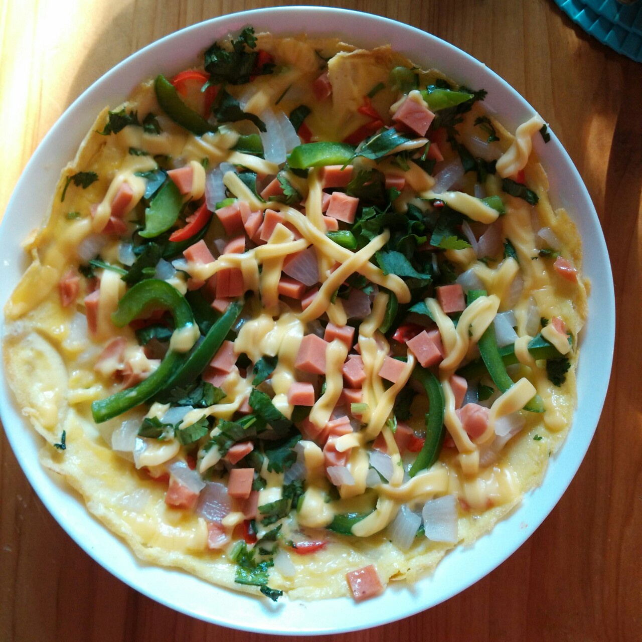 披萨蛋（快速早餐）