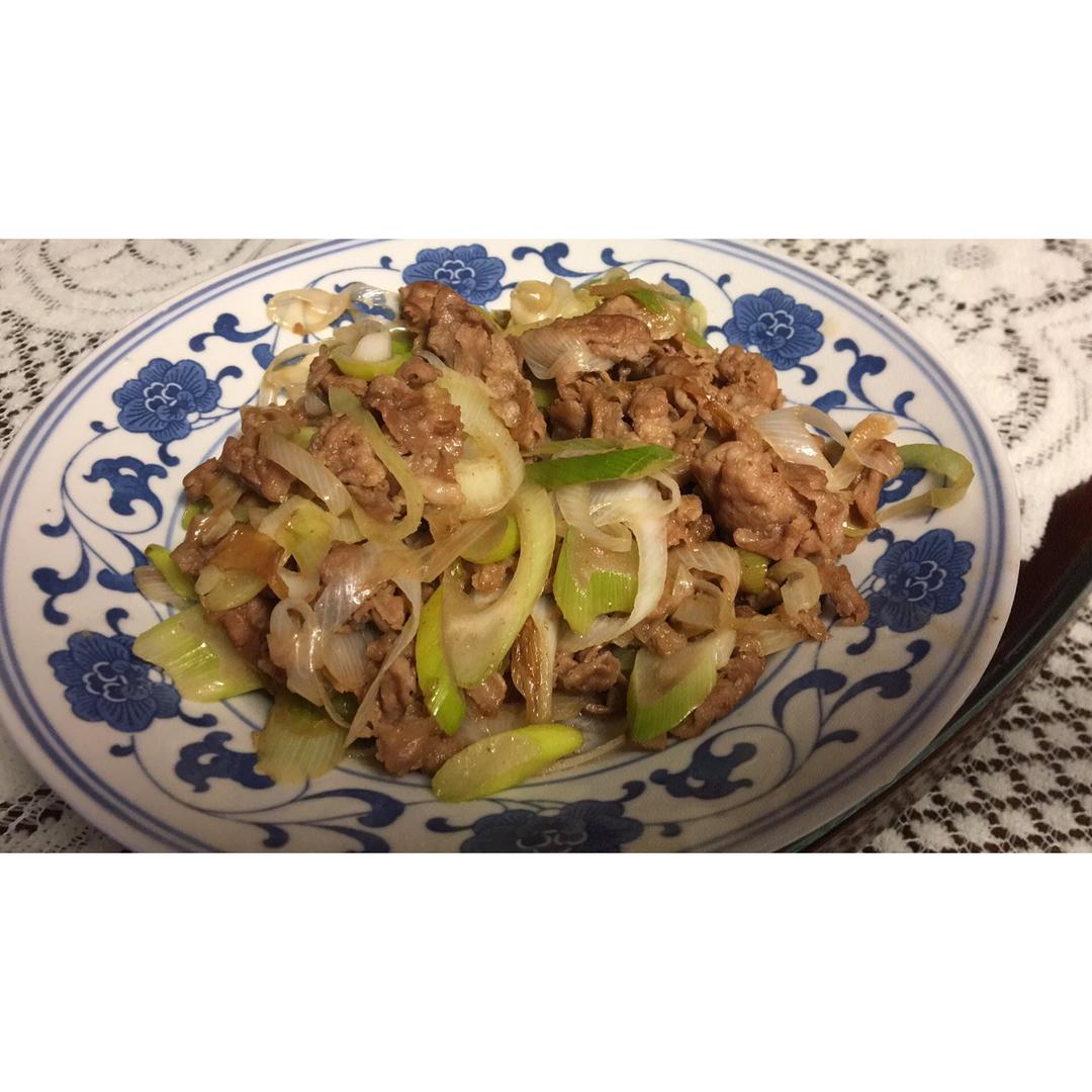 葱爆羊肉