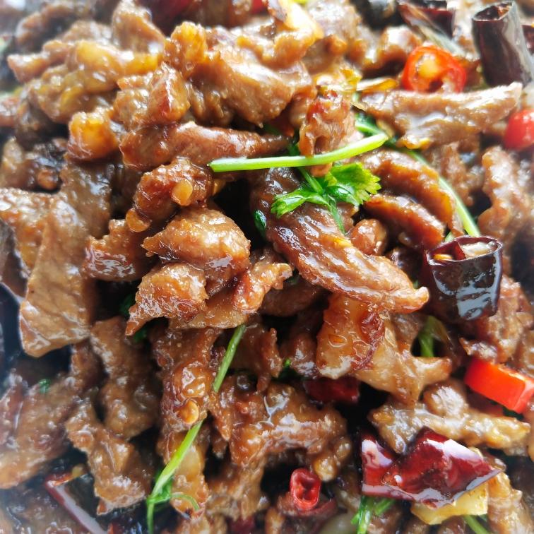 辣炒嫩牛肉！豬肉也可以用此方法炒的做法 步驟9