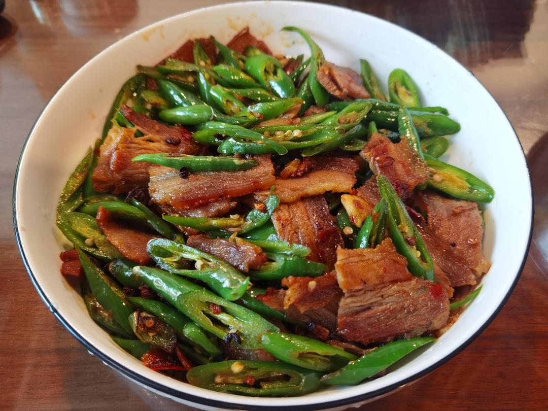 青椒炒腊肉