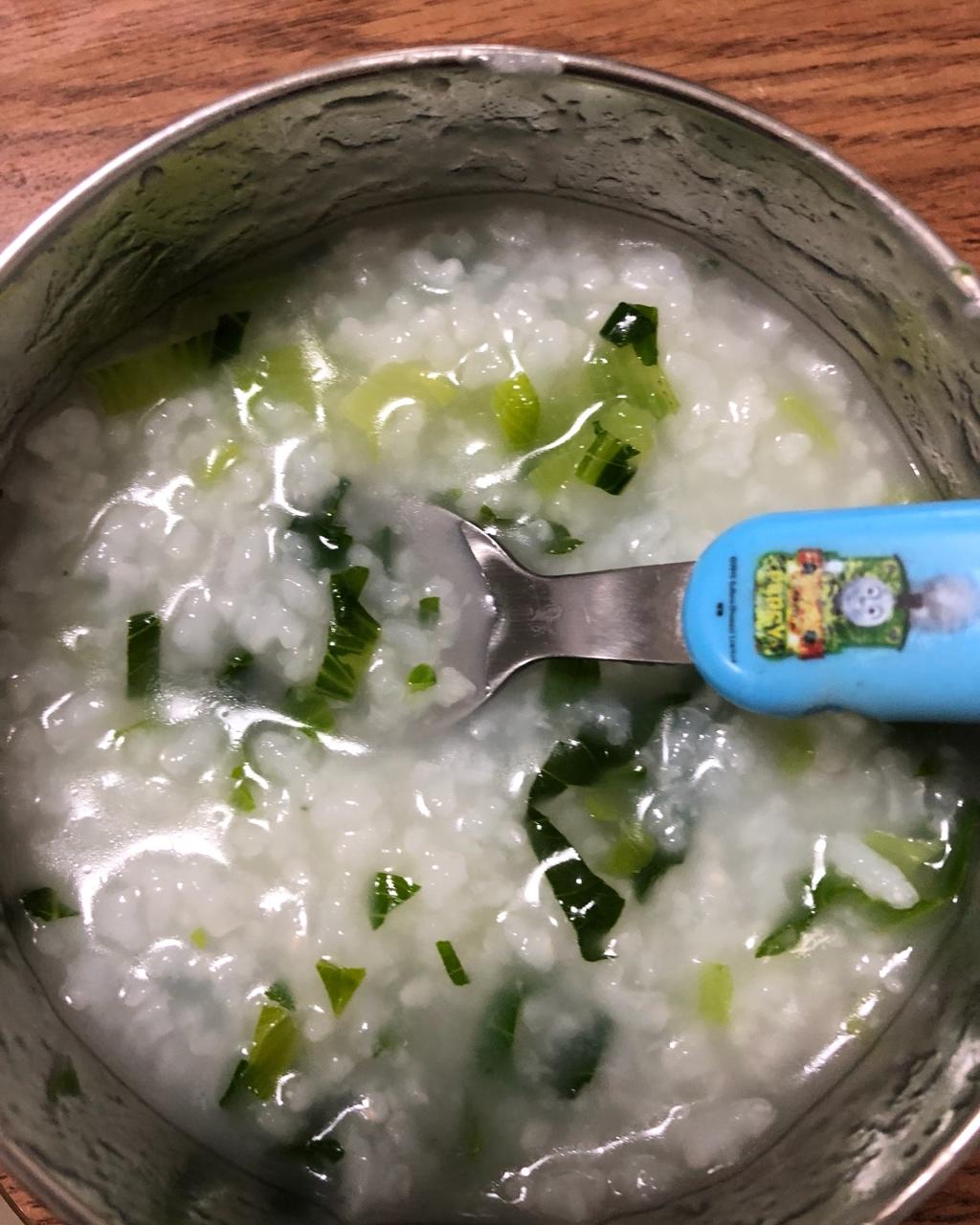 青菜粥