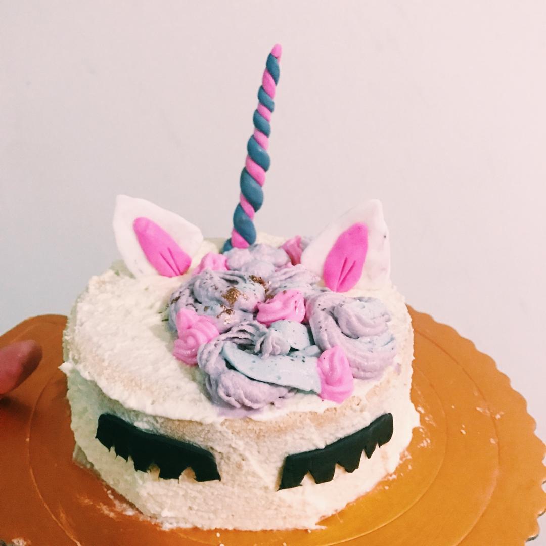 独角兽蛋糕视频 Unicorn cake