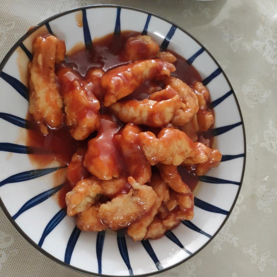 糖醋里脊 超嫩鸡胸肉版
