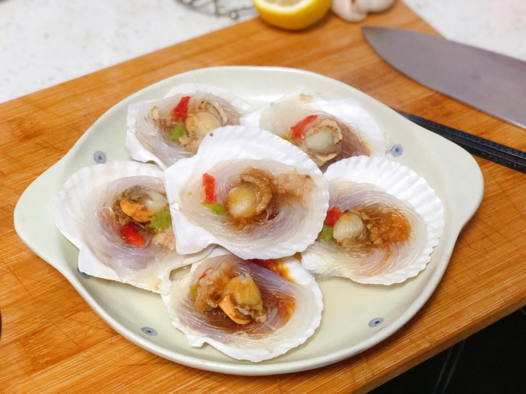 蒜蓉粉丝蒸扇贝
