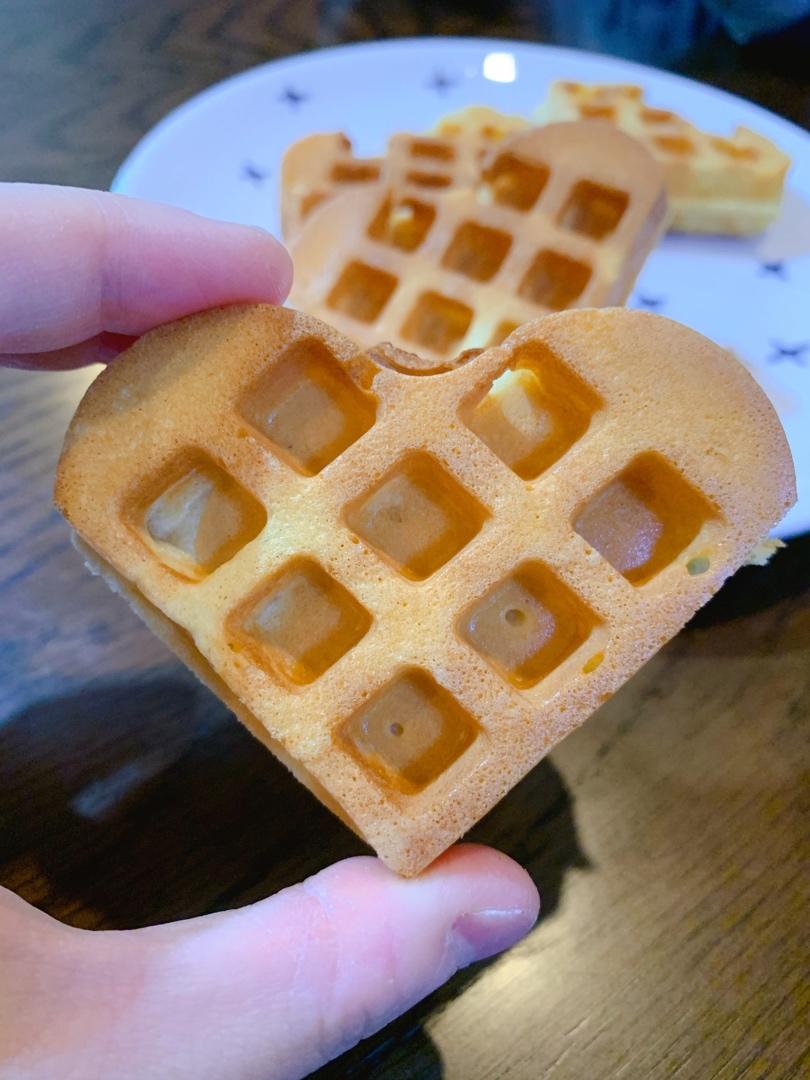 奶香糯米华夫「附面糊不粘锅小贴士」