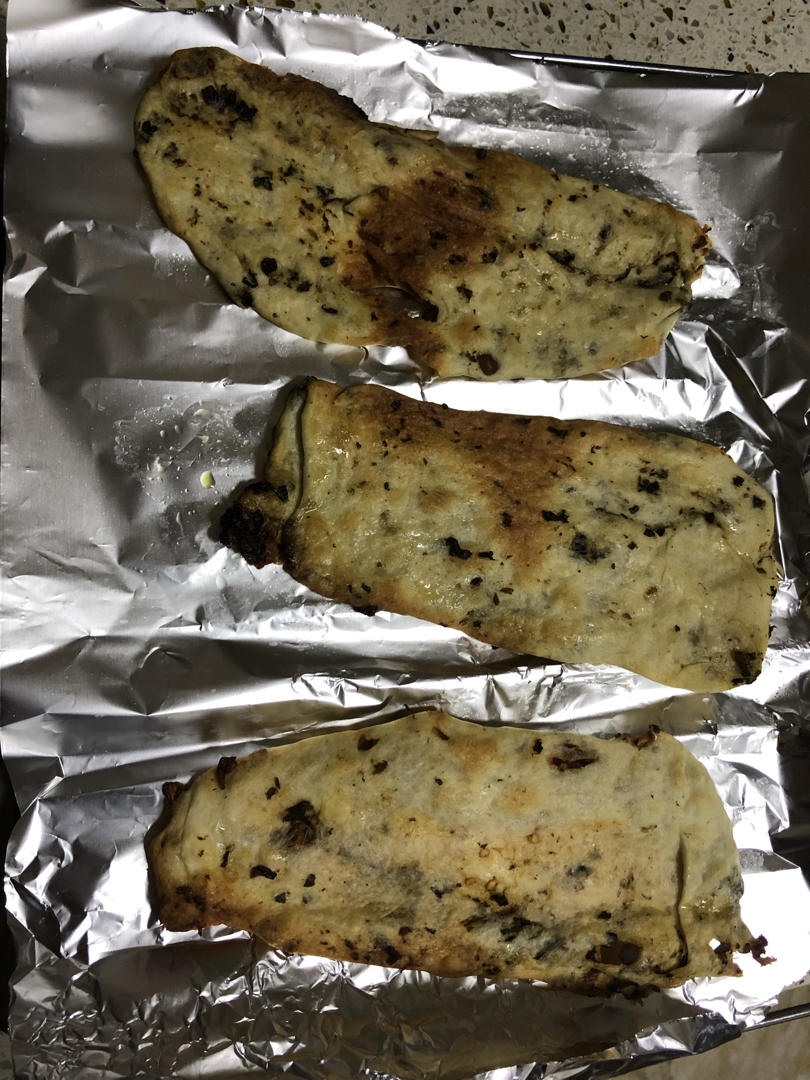 梅干菜肉饼（平底锅煎和烤箱烤两种吃法）