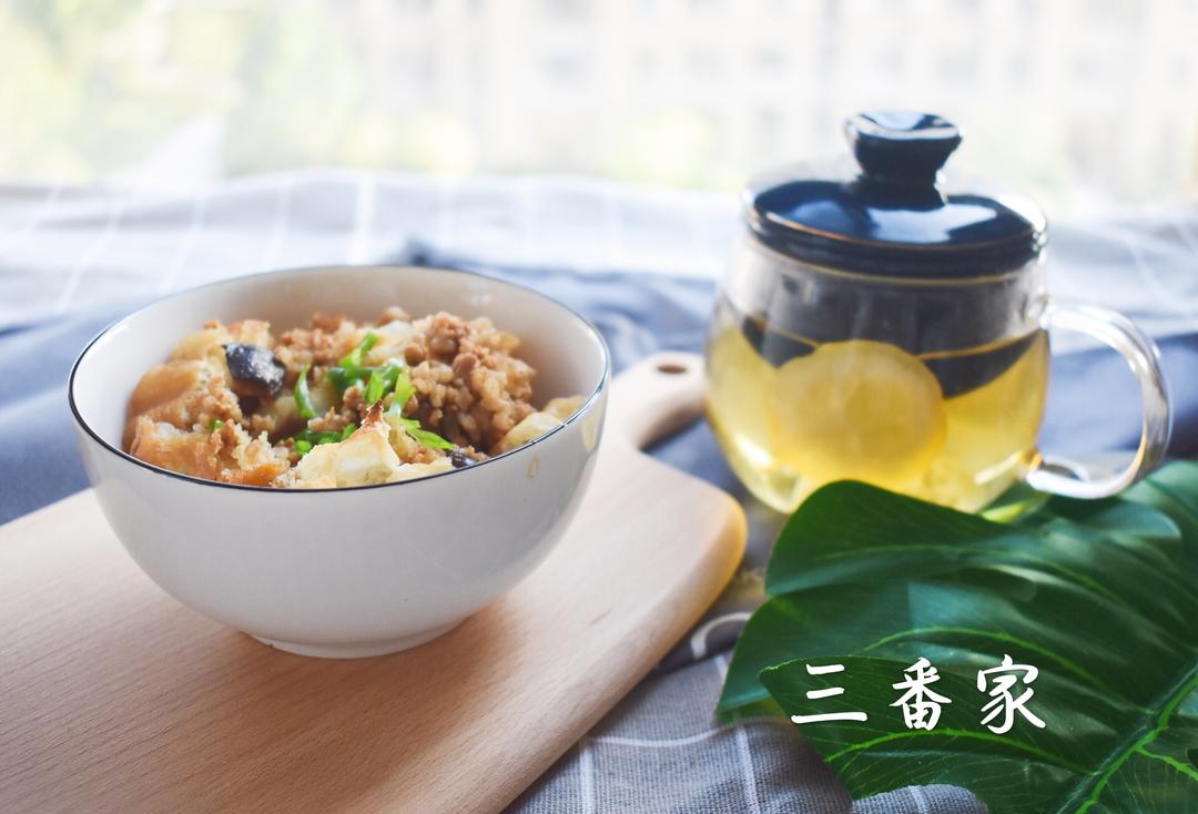 肉末炊饭、糯米饭
