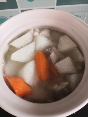 羊肉萝卜汤的做法 步骤7