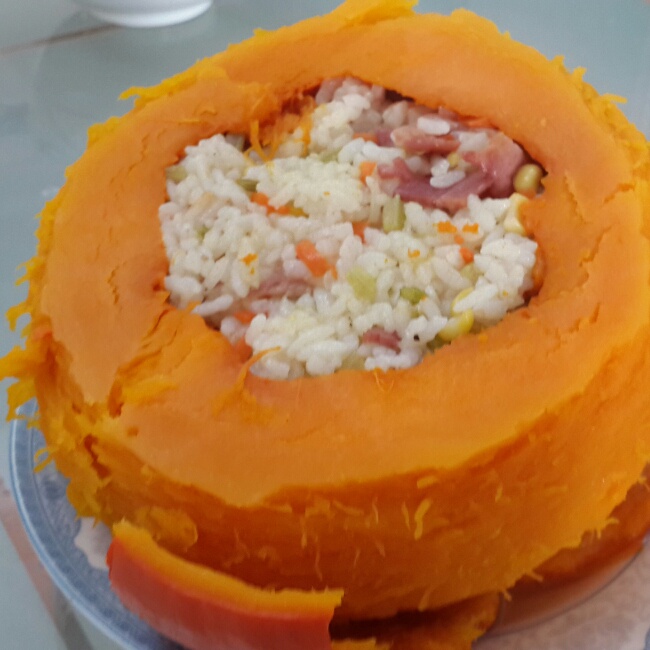 多彩南瓜饭盅