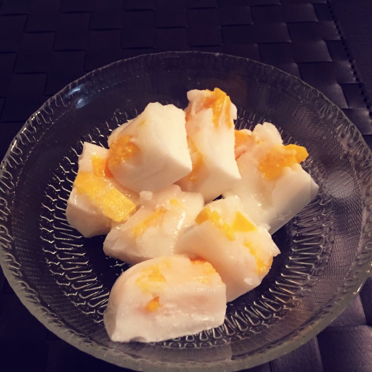 午后小甜点芒果椰汁糕教程