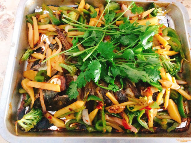 香辣烤鱼-烤箱版