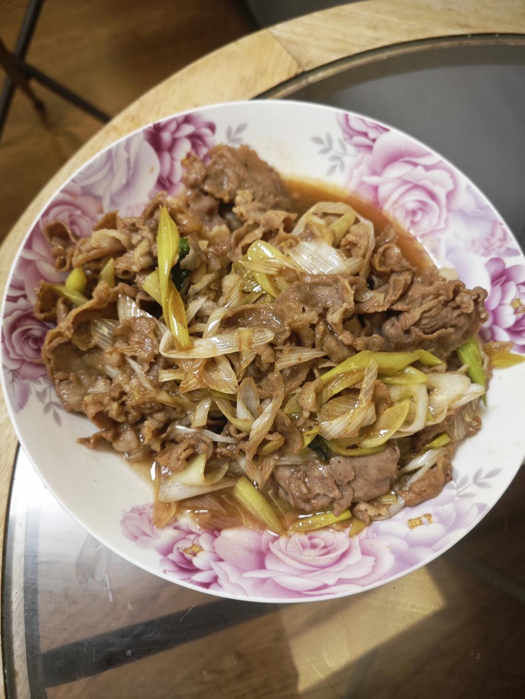 炒了20多年的葱爆羊肉