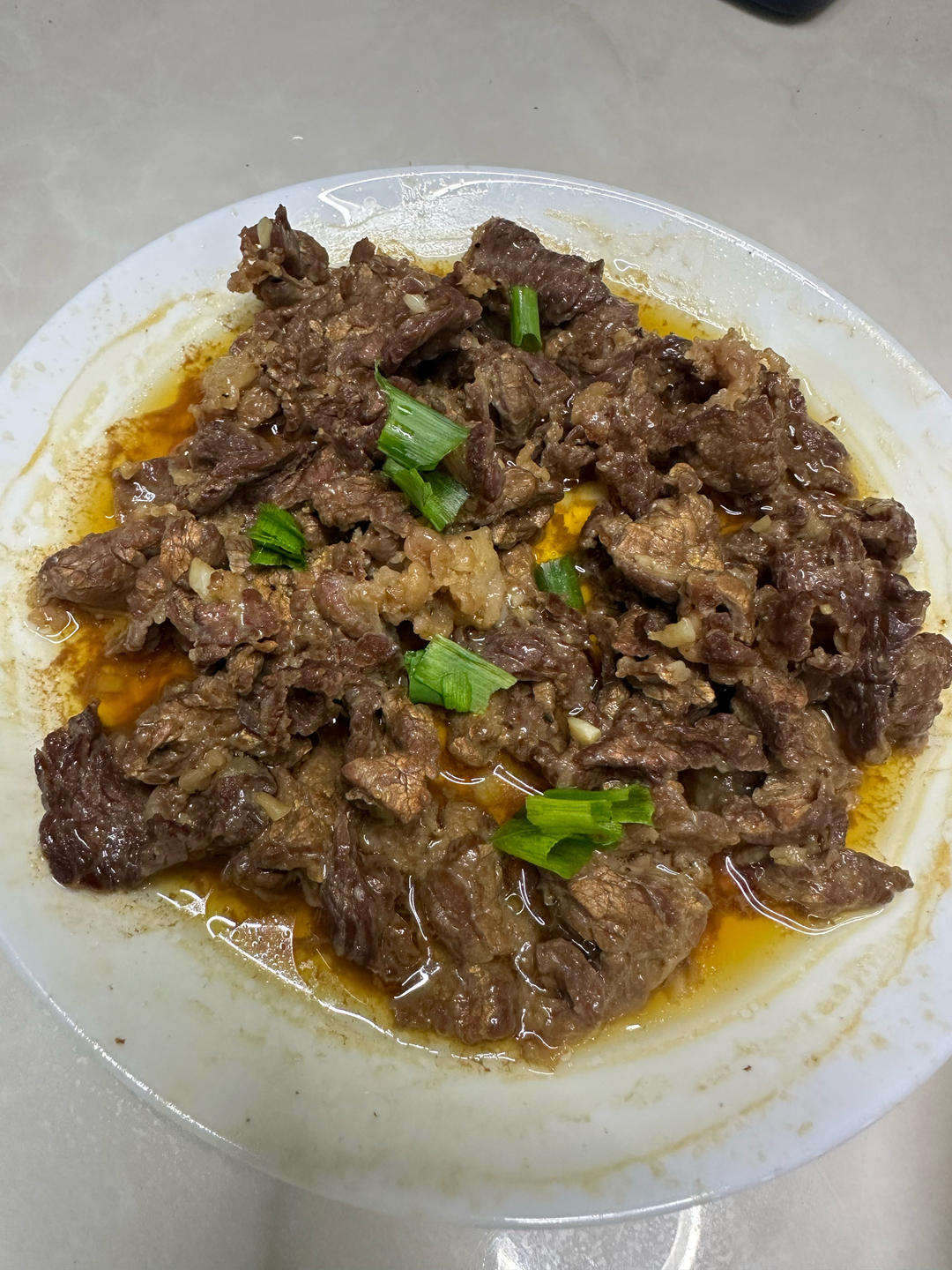 干蒸牛肉