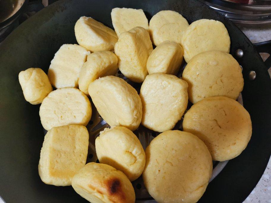 奶香玉米面馒头（一次发酵）