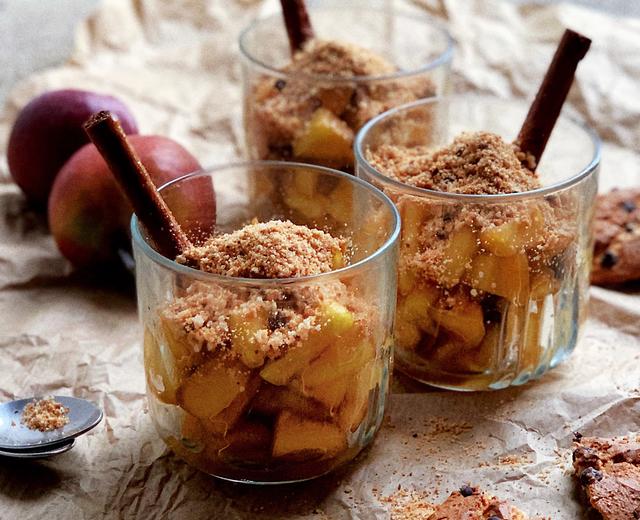 肉桂苹果，让秋天温暖起来的水果甜点的做法