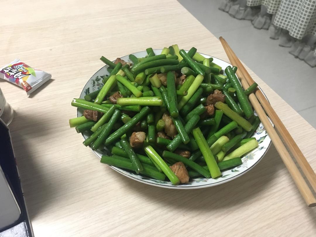 蒜薹炒肉