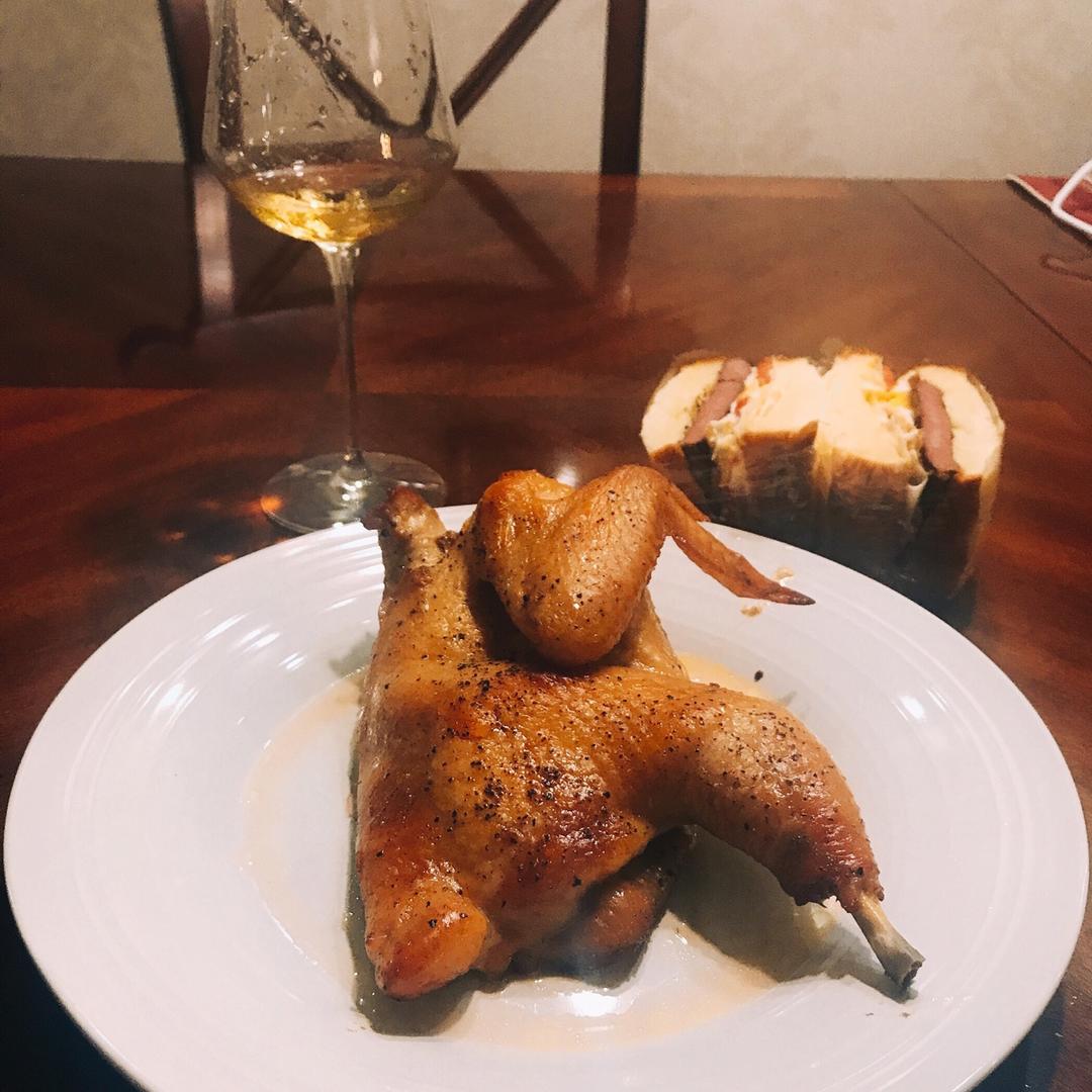 袋袋烤鸡--自制腌料+脆皮秘籍