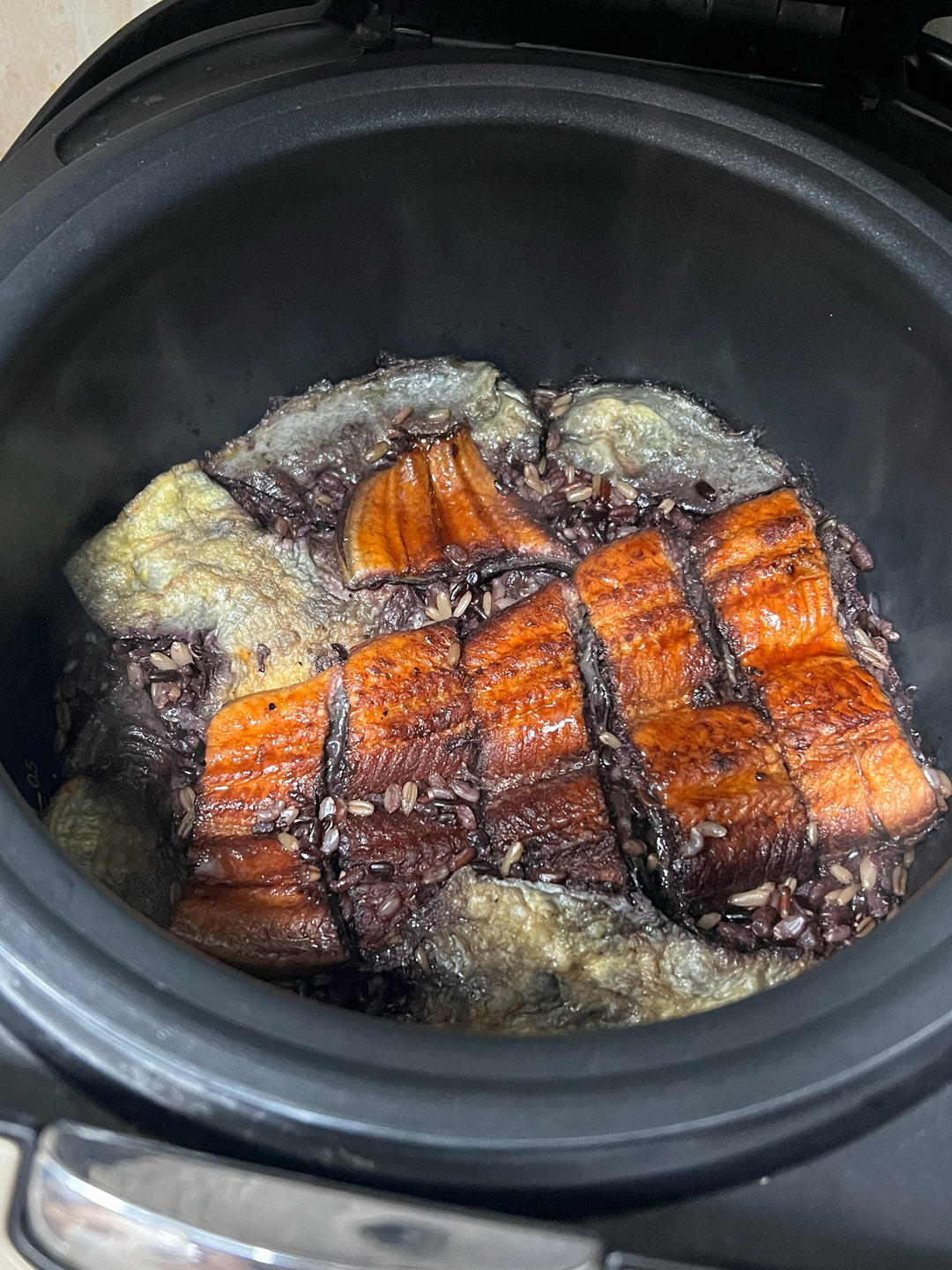 海苔鳗鱼饭（电饭锅懒人版）