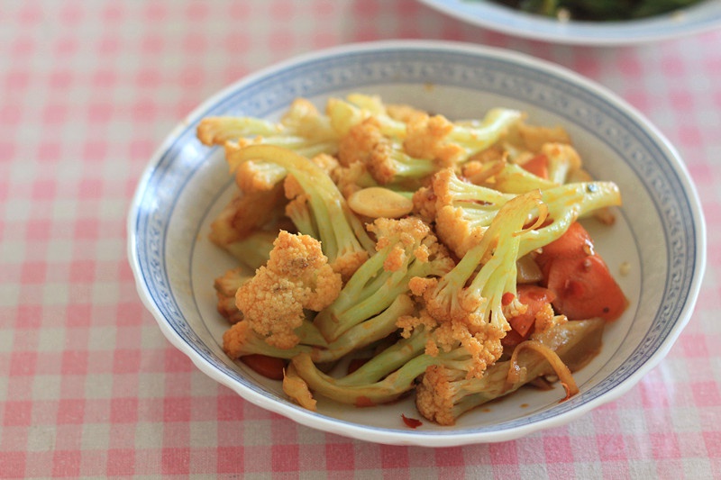 小炒菜花