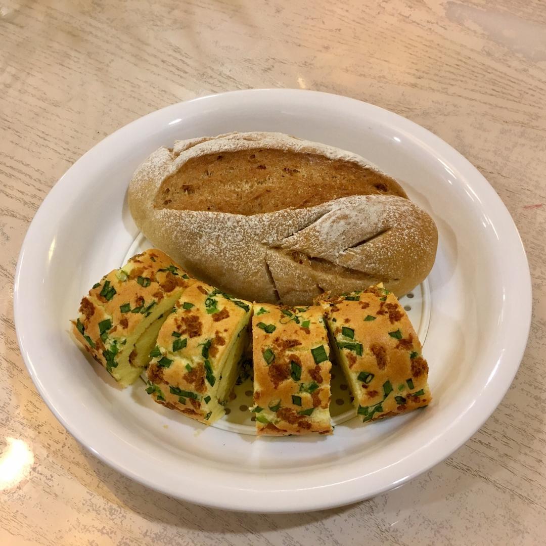 香葱肉松蛋糕卷
